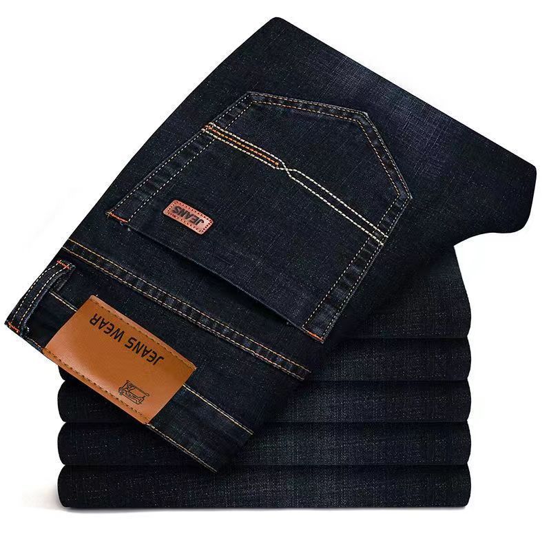 2024 Summer Thin Men's Elastic - Levis Jeans 501 ulasan dan harga